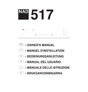NAD 517 Manuel D'installation