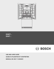 Bosch B36IT Série Guide D'utilisation Et D'entretien