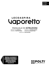 Polti Vaporetto Lecoaspira FAV20 Manuel D'instructions