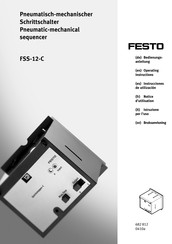 Festo Quickstepper FSS-12-C Notice D'utilisation