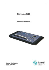 Strand Lighting Console 301 Manuel D'utilisation