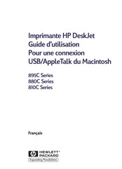 HP DeskJet 810Cxi Guide D'utilisation