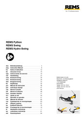 REMS Hydro-Swing Notice D'utilisation