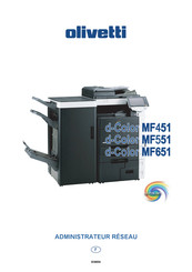 Olivetti d-Color MF551 Mode D'emploi