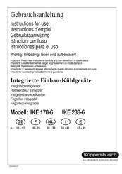 Kuppersbusch IKE 238-5 Instructions D'emploi