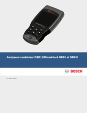 Bosch OBD1300 Mode D'emploi