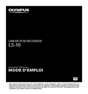 Olympus LS-10 Mode D'emploi
