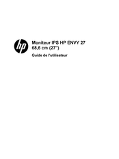 HP ENVY 27 Guide De L'utilisateur