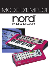 nord Modular Mode D'emploi