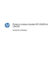 HP LD4700 Guide De L'utilisateur