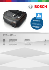 Bosch BSR1 Série Mode D'emploi