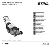 Stihl RM 756 GS Manuel D'utilisation