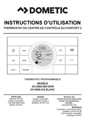Dometic 3314080.015 Instructions D'utilisation
