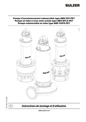 Sulzer VUPX 1002 Instructions De Montage