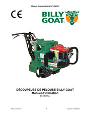 Billy Goat SC180HEU Manuel D'utilisation