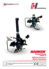 Harken Industrial PowerSeat PWRS-G Manuel D'instructions