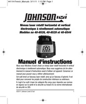 Johnson 40-6544 Manuel D'instructions