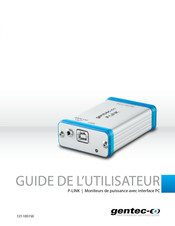 Gentec-EO P-LINK Guide D'utilisation