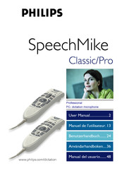 Philips SpeechMike Classic Manuel De L'utilisateur