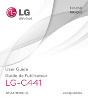 LG LG-C441 Guide De L'utilisateur