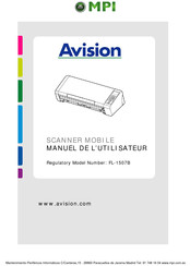 Avision FL-1507B Manuel De L'utilisateur