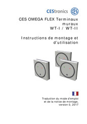 CEStronics Omega Flex WT-I Instructions De Montage