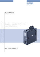 Burkert ME43 Manuel D'utilisation