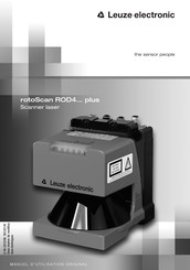 Leuze electronic rotoScan ROD4-56 plus Manuel D'utilisation