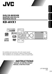 JVC KD-AVX1 Manuel D'instructions