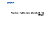 Epson BrightLink Pro 1470Ui Guide De L'utilisateur
