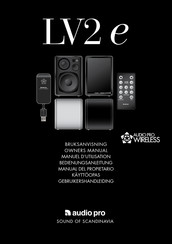 Audio Pro LV2 Manuel D'utilisation