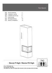 Nordpeis DAVOS A STONE Manuel D'installation
