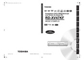 Toshiba RD-XV47KF Mode D'emploi