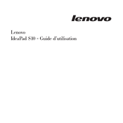Lenovo IdeaPad S10 Guide D'utilisation