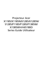 Acer P1285 Série Guide Utilisateur