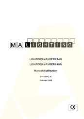 MA lighting LIGHTCOMMANDER II 48/6 Manuel D'utilisation