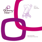 Quinny zapp Xtra CV217 Mode D'emploi