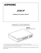 Aiphone JKW-IP Manuel D'utilisation