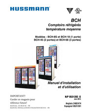 Hussmann BCH-8S Manuel D'installation