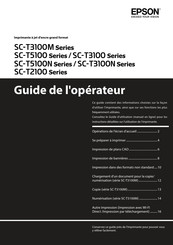 Epson SureColor SC-T3100M Série Guide D'utilisation