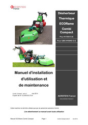 Kersten Air Combi Compact K1500 G-E Manuel D'installation, D'utilisation Et De Maintenance