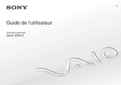 Sony VAIO VGN-Z Série Guide De L'utilisateur