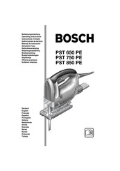 Bosch PST 650 PE Instructions D'emploi