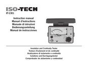 Iso-Tech IIT-2301 Manuel D'instructions