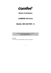 Comfee MD-328 RWN-S Notice D'utilisation