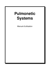 Pulmonetic Systems LTV 1200 Série Manuel D'utilisation