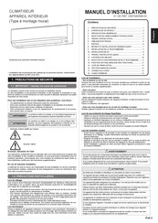 Fujitsu ASU30RLE Manuel D'installation