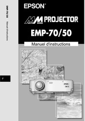 Epson EMP-70 Manuel D'instructions