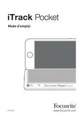 Focusrite iTrack Dock Mode D'emploi