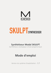 Modal SKULPT Mode D'emploi